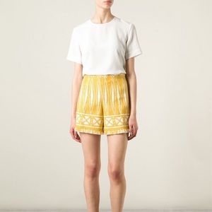 NWT Tory Burch Fringe Shorts
